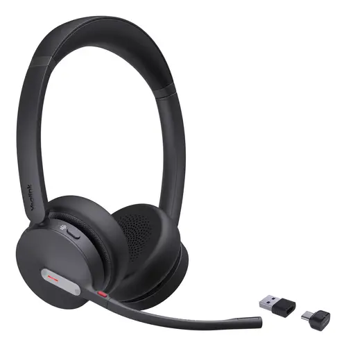 BH70 Dual Teams Auriculares Inalámbrico Diadema Oficina/Centro de llamadas USB Type-C / USB Type-A Bluetooth Negro - Imagen 2