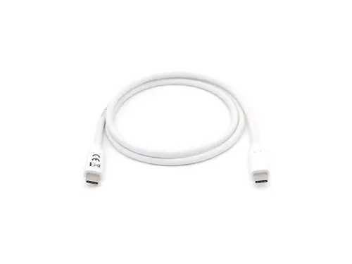 128362 Cable USB 3.2 Gen 1 C a C , M/M , 2,0m, PD 60W, 5Gbps, Blanco - Imagen 4