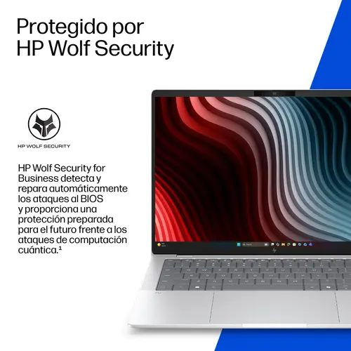 EliteBook X G2a 14 inch Notebook Next Gen AI PC Wolf Pro Security Edition Copilot+ PC AMD Ryzen AI 5 Portátil 35,6 cm (14") WUXGA 32 GB LPDDR5x-SDRAM 512 GB SSD Wi-Fi 7 (802.11be) Windows 11 Pro Plata - Imagen 6