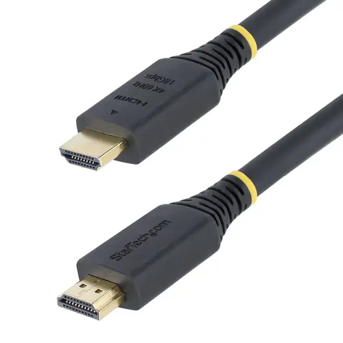 Cable HDMI Certificado Premium de Alta Velocidad de 7m - 4K 60Hz/1440p 144Hz - HDR10/HDCP 2.2/ARC - 18Gbps - UHD - Cable HDMI 2.0 - Recubrimiento de TPE - Imagen 2