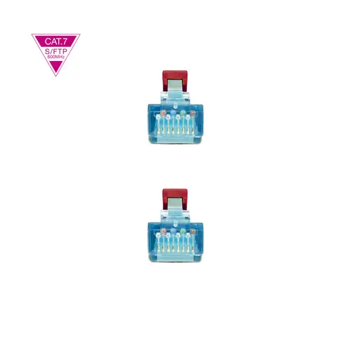 Cable de Red Cat.7 600MHZ LSZH SFTP PIMF AWG26, Rojo, 1 m - Imagen 3