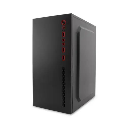 PCC-MPC45-1 carcasa de ordenador Escritorio Negro 500 W - Imagen 1