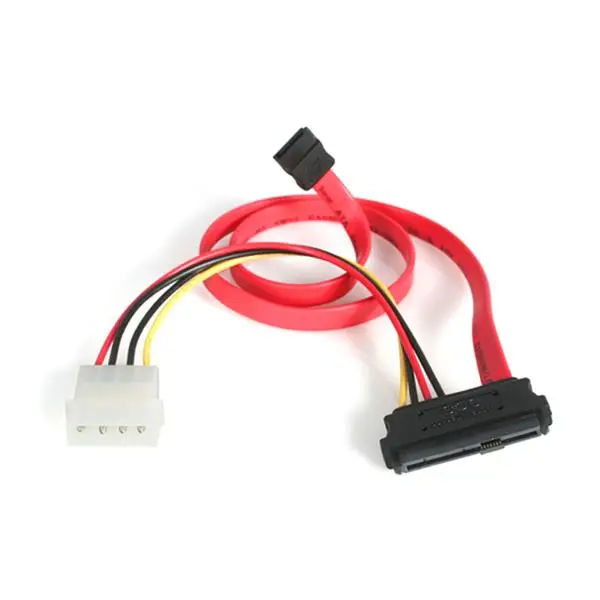Adaptador Cable de 45cm Divisor SAS 29 Pines a Molex Macho LP4 y ..