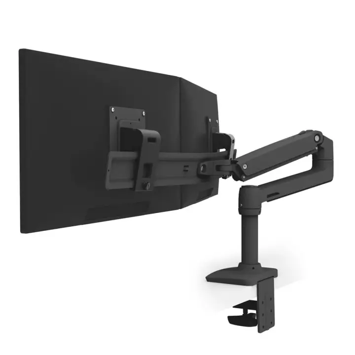 LX Series 45-489-224 soporte para monitor 63,5 cm (25") Negro Escritorio