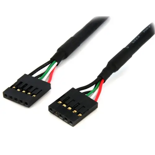 Cable Interno de 18 pulgadas al USB IDC de 5 pines del Cabezal de la Placa Base  H/H - Imagen 1