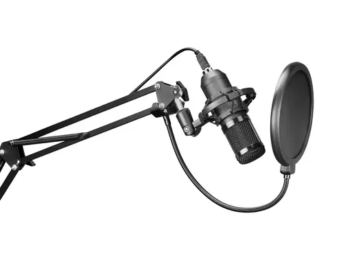MMICPRO, Micrófono PC USB, Condensador, Ultra-alta Definición Streamings, ASMR, Negro - Imagen 2