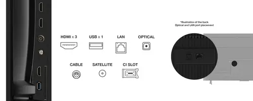 T69C 55T69C Televisor 139,7 cm (55") 4K Ultra HD Smart TV Wifi Negro 350 cd / m² - Imagen 5