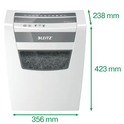 IQ Home Office P-4 triturador de papel Corte en partículas 22 cm Blanco - Imagen 4