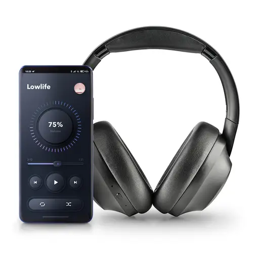 ARTICA SHAKE Auriculares Inalámbrico Diadema Llamadas/Música USB Tipo C Bluetooth Negro - Imagen 4