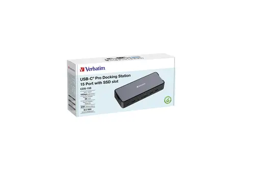 CDS-15S Alámbrico USB 3.2 Gen 1 (3.1 Gen 1) Type-C Negro, Gris - Imagen 4