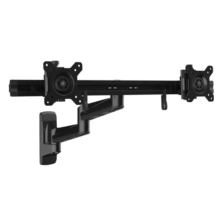 Brazo para Dos Monitores de Instalación en Pared - Soporte Ergon..