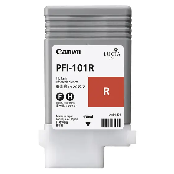 PFI-101R cartucho de tinta 1 pieza(s) Original Rojo