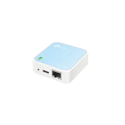 TL-WR802N router inalámbrico Ethernet rápido Banda única (2,4 GHz) Azul, Blanco - Imagen 2