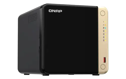TS-464 NAS Torre Intel® Celeron® N5095 8 GB DDR4 0 TB QNAP QTS Negro - Imagen 2