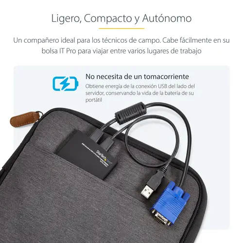 Adaptador Crash Cart USB KVM para Ordenador Portátil - Imagen 12