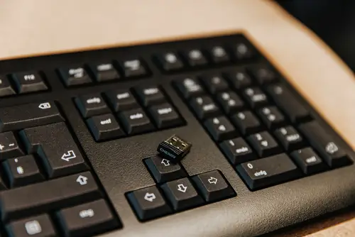 KW 3000 teclado Universal RF inalámbrico QWERTY Español Negro - Imagen 6