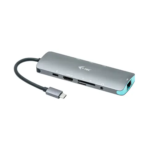 Metal USB-C Nano Docking Station 4K HDMI LAN + Power Delivery 100 W - Imagen 3