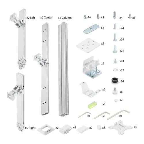 6-MONITOR-ARM-A soporte para monitor 81,3 cm (32") Escritorio Blanco - Imagen 11