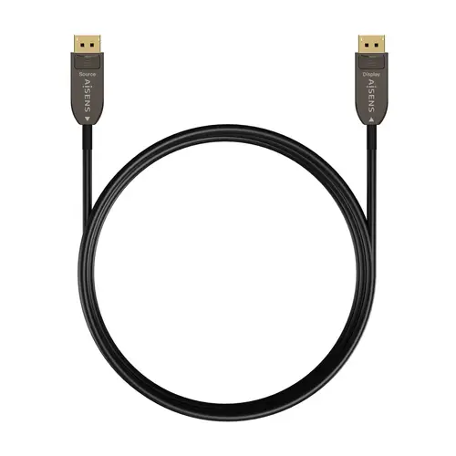 Cable DISPLAYPORT AOC V1.4 8K@60Hz 4K@120Hz 4:4:4 32.4Gbps, DP/M-DP/M, Negro, 50M - Imagen 2
