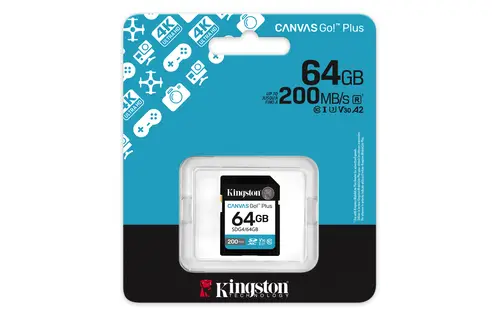 Canvas Go! Plus 64GB SDXC Canvas Go Plus Gen4 200MB/s C10 UHS-I U3 V30 - Imagen 3