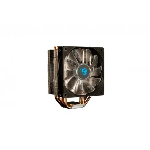 Cyclone II LED Blue Procesador Enfriador 12 cm Negro 1 pieza(s) - Imagen 1