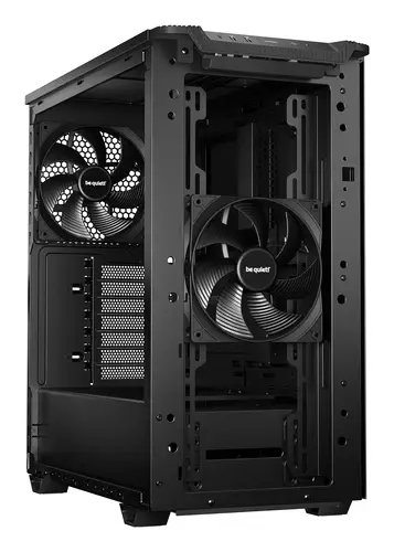 PURE BASE 501 Airflow Black Midi Tower Negro - Imagen 3