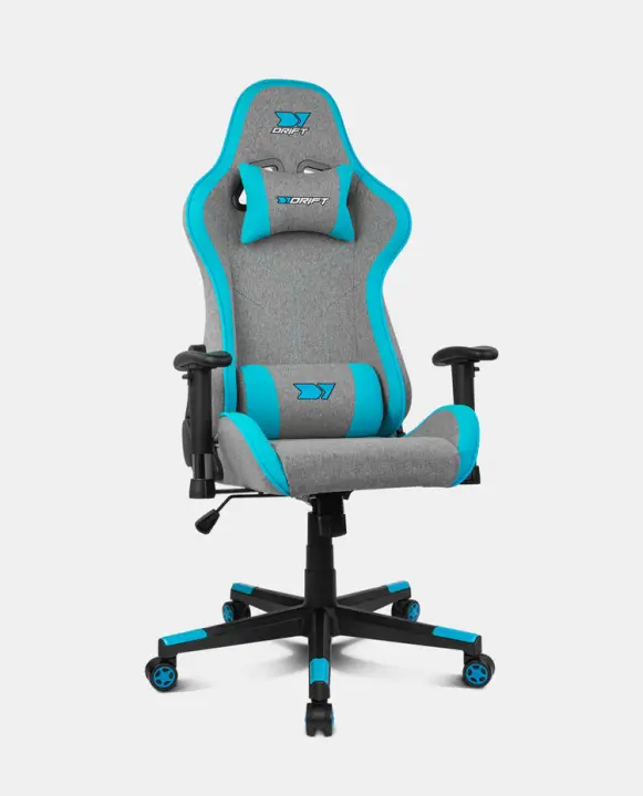 DR90 PRO Silla para videojuegos de PC Asiento acolchado Azul, Gri..