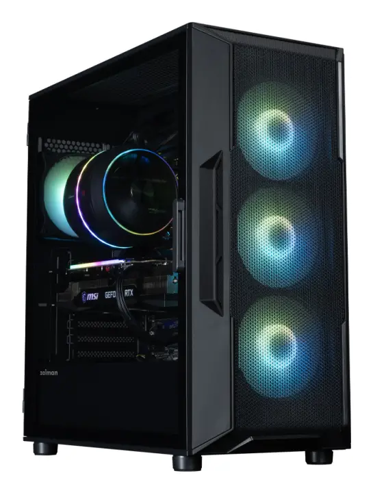 i3 NEO ARGB V2 BLACK Midi Tower Negro