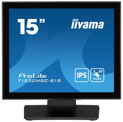 ProLite T1532MSC-B1S pantalla para PC 38,1 cm (15") 1024 x 768 Pixeles XGA LCD Pantalla táctil Negro - Imagen 4
