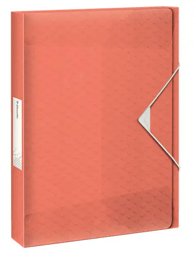 626263 caja archivador 350 hojas Durazno Polipropileno (PP) - Imagen 1