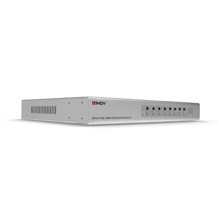 39526 interruptor KVM Montaje en rack Plata