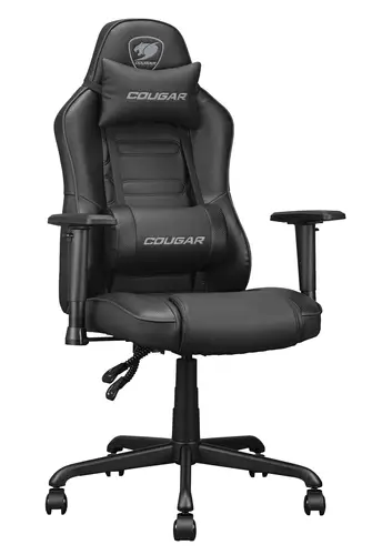 Fusion S Black Silla para videojuegos de PC Asiento acolchado Negro - Imagen 5