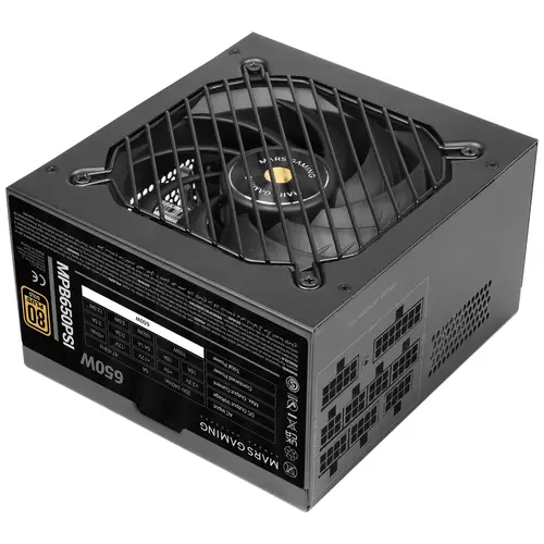 MPB650PSI unidad de fuente de alimentación Negro - Imagen 1