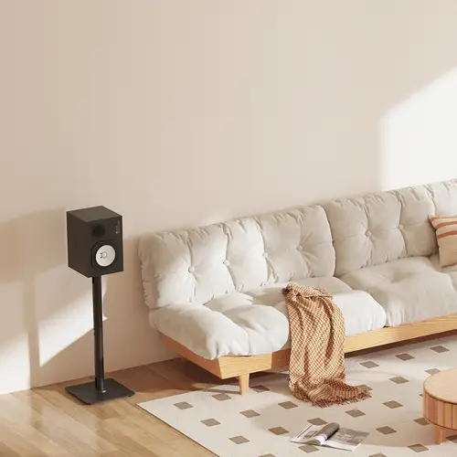 Soporte Universal De Suelo Para Altavoces, Negro - Imagen 4