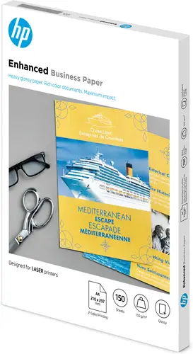 Papel láser brillante profesional de 150 g/m²- 150 hojas/A4/210 x 297 mm - Imagen 2