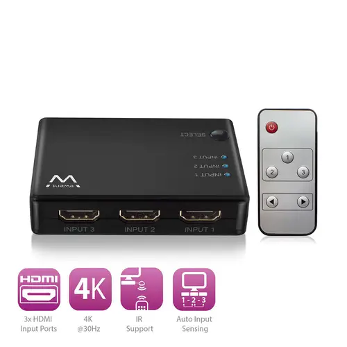 EW3730 interruptor de video HDMI - Imagen 2