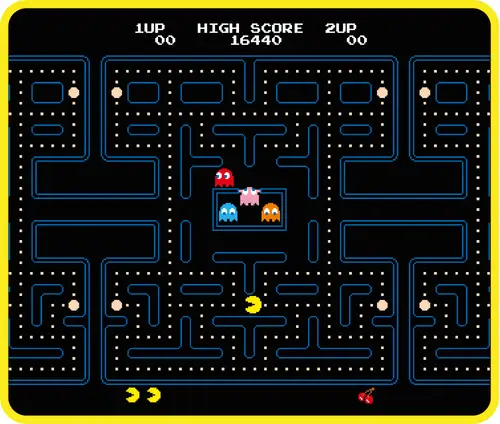 82541120979 alfombrilla para ratón Alfombrilla de ratón para juegos Negro, Amarillo - Imagen 1