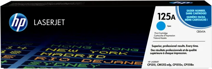 Cartucho de tóner original LaserJet 125A cian