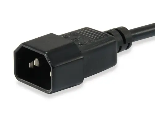 112100 cable de transmisión Negro 1,8 m C14 acoplador C13 acoplador - Imagen 2