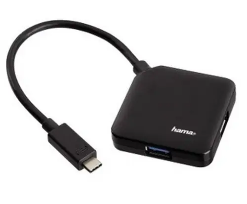 00135750 hub de interfaz USB 3.2 Gen 1 (3.1 Gen 1) Type-C 5000 Mbit/s Negro - Imagen 1