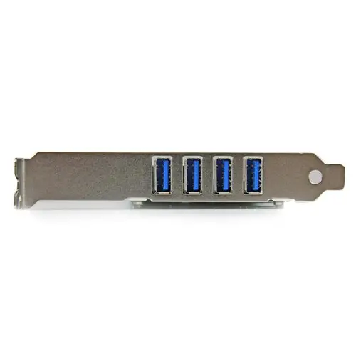 Tarjeta Adaptador PCI Express PCI-E USB 3.0 con UASP de 4 Puertos - Alimentación SATA - Imagen 2