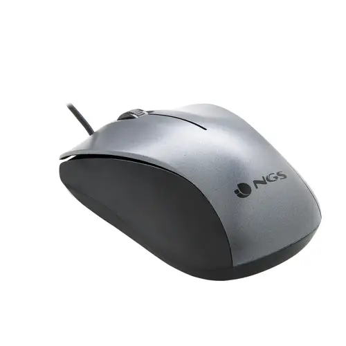 CREW ratón Oficina Ambidextro USB tipo A Óptico 1200 DPI - Imagen 2