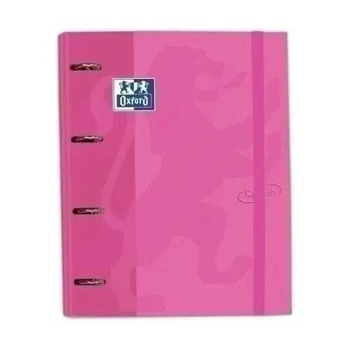 CARPEBLOC OXFORD A4 4AN.100 Hj FUCSIA - Pack de 4 unidades