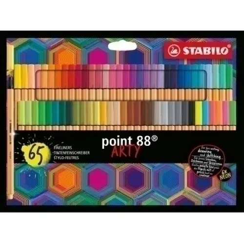 ROTUL.STABILO POINT 88 ARTY EST.CARTON 6