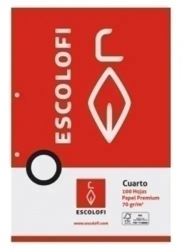 RECAMBIO ESCOLOFI 4º 100h 2 TAL. HZTL.