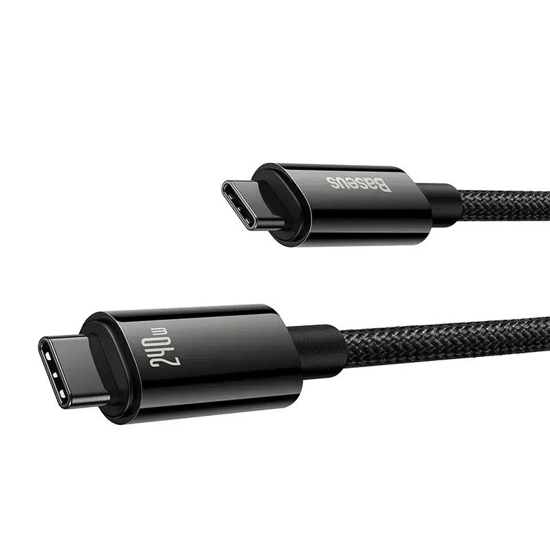 CAWJ040201 cable USB USB 2.0 3 m USB C 0,48 Gbit/s 240 W Negro