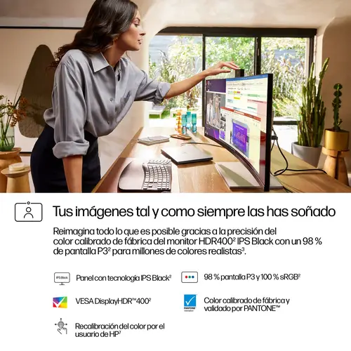Series 7 Pro Monitor de videoconferencia WQHD Pro de la serie 7 de 34 pulgadas: 734pm - Imagen 12