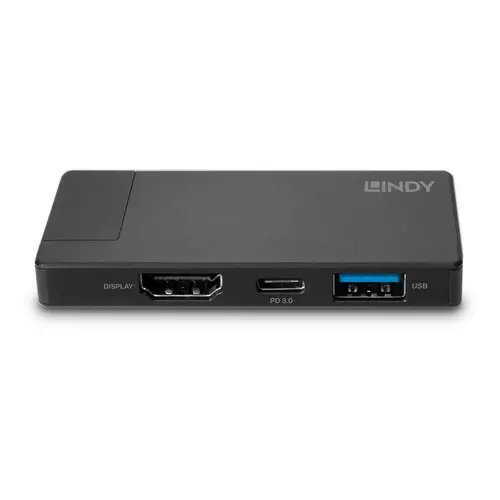 43336 base para portátil y replicador de puertos Alámbrico USB 3.2 Gen 1 (3.1 Gen 1) Type-C Negro - Imagen 6