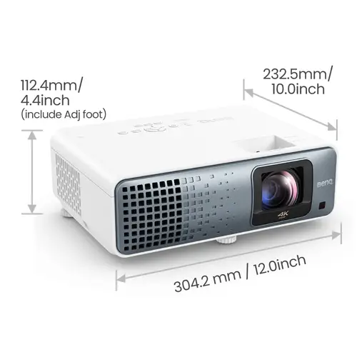 TK710STi Proyector de alcance estándar 3200 lúmenes ANSI DLP UHD 4K (3840x2160) 3D Negro, Blanco - Imagen 4