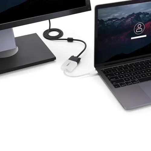 Adaptador USB-C a VGA - Blanco - Imagen 6